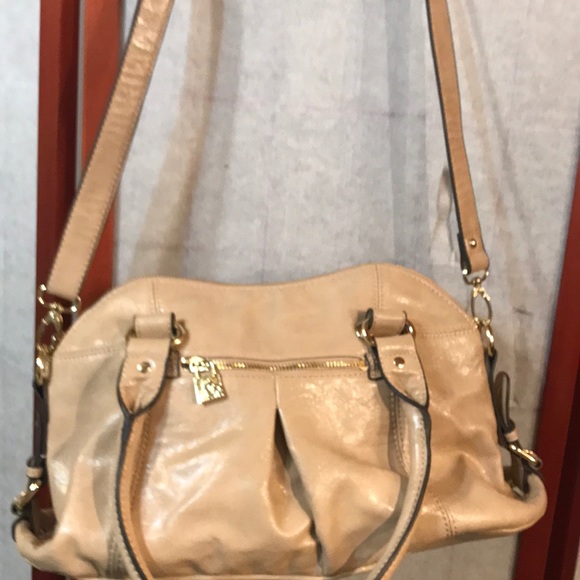 anne klein tan purse
